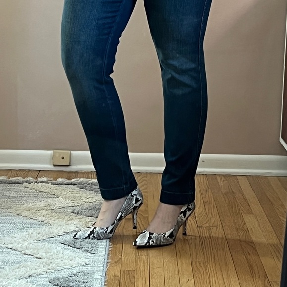 Alfani Snakeskin Heels - Never Worn - Picture 2 of 11